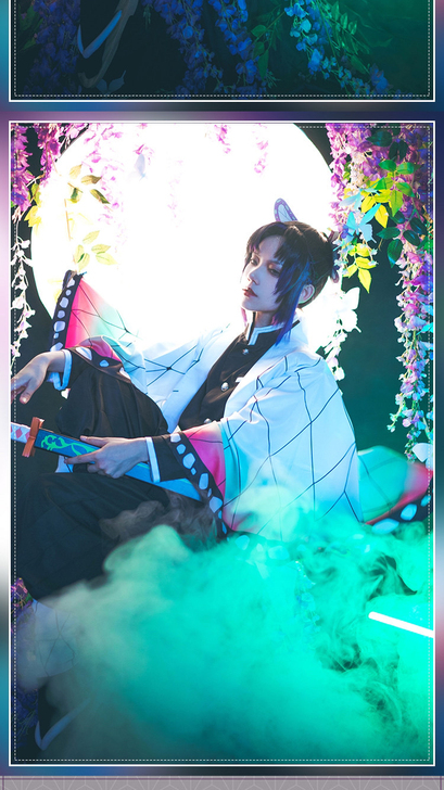 【三町目】鬼灭之刃cos服蝴蝶忍cospl...