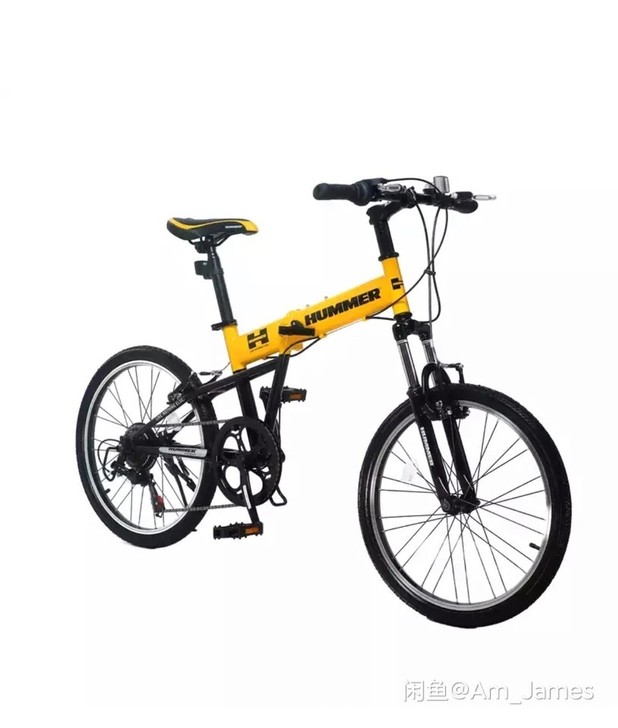 悍马折叠自行车，没时间骑，转售