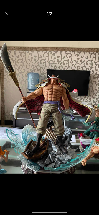 【特价处理】海贼王大手办模型摆件玩具路飞索...