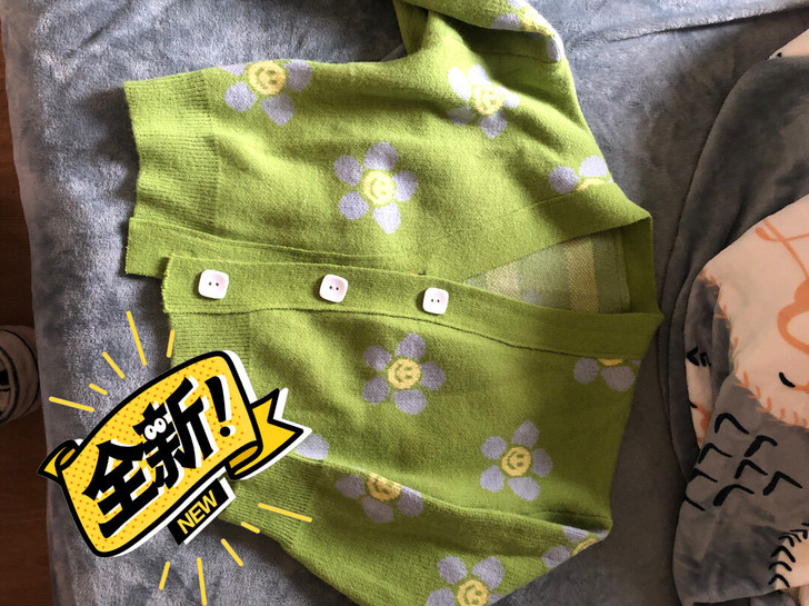 全新毛衣开衫 无吊牌 仅试穿