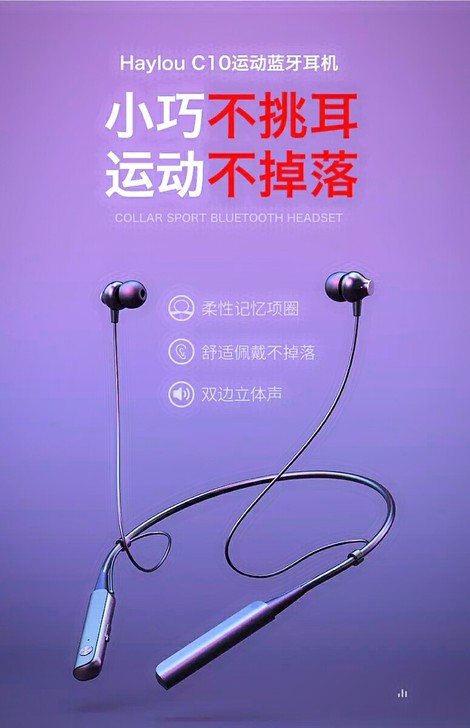 小米Haylou C10无线蓝牙耳机 运动...