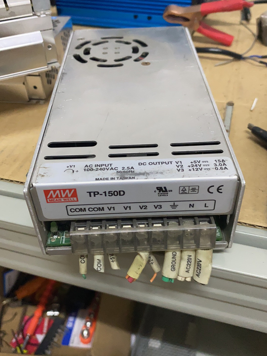 明纬5V12V24V三输出开关电源TP-1...