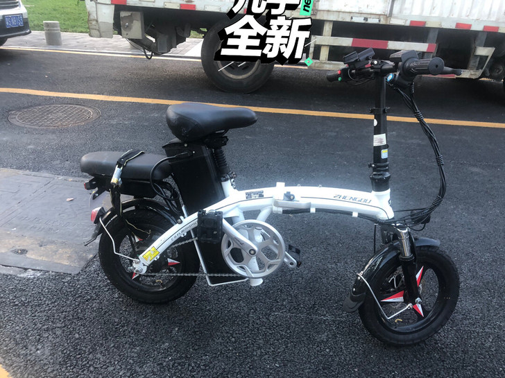 48v23a镁轮减震正步折叠电动自行车锂电...