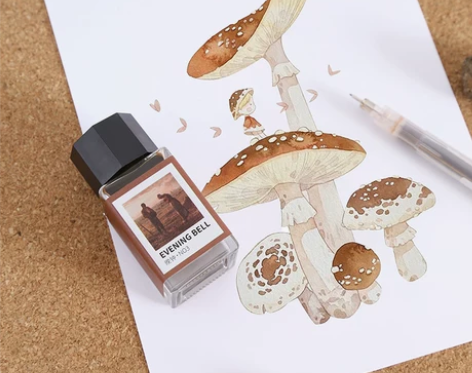 tramol采墨钢笔淡彩勾线用防水彩色墨水