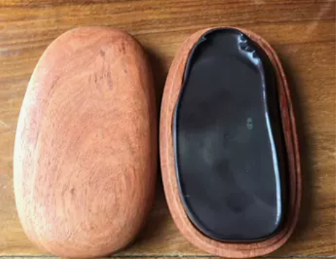 肇庆端砚 砚石堂 麻子坑砚台 浮云白 天