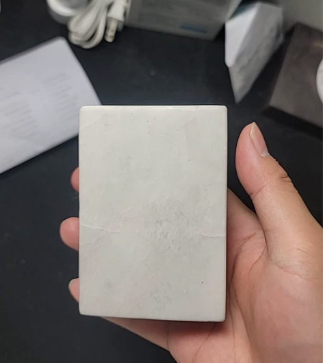 端砚,白端砚板,未精细打磨 感兴趣的话点“...