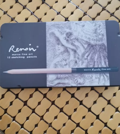马可素描铅笔套装3001铁盒装。 感兴趣的...