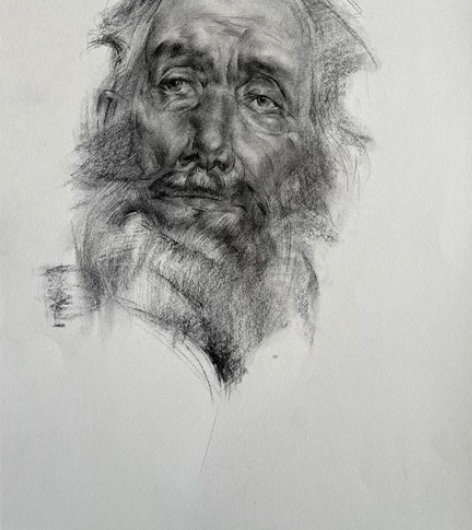 四开素描头像作品出售，喜欢的可以联系我。 ...