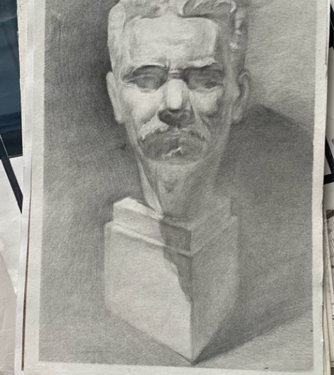 素描石膏像，8开尺寸25一张，两张包邮，想...