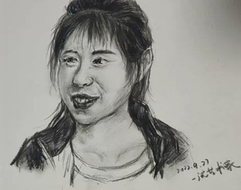 8K 素描头像 横构图 近期画的作品 99...