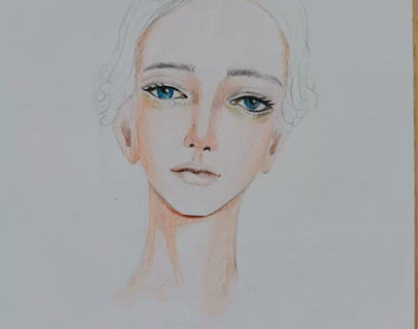 代画画帮画画 帮画美术作品书画作品 铅笔画...