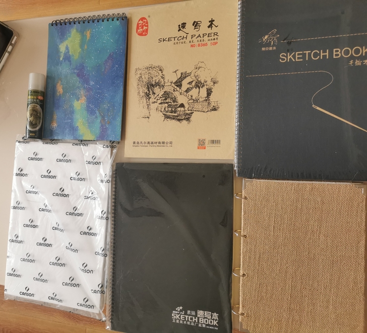 速写本8k，康颂素描纸，5-10一份，全新...