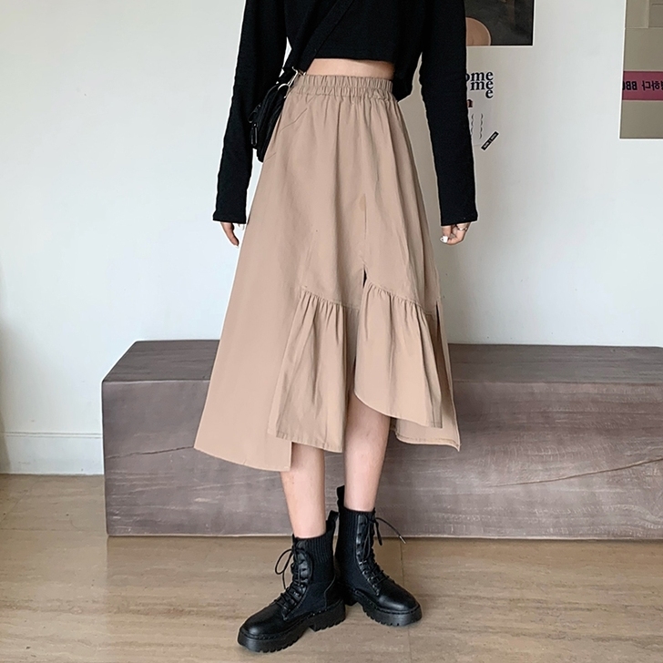 不规则半身裙女夏季