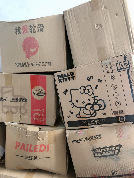 儿童轮滑鞋溜冰鞋旱冰鞋直排轮溜冰鞋套装