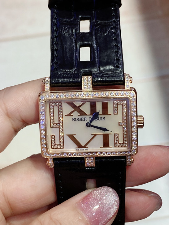 ROGER DUBUIS 罗杰杜彼玫瑰金女...