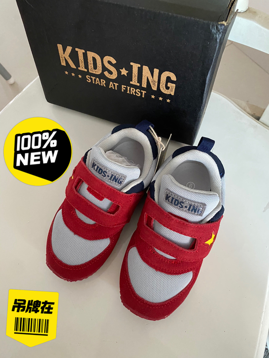 kidsing童鞋，香港潮牌，阿甘鞋，全新...