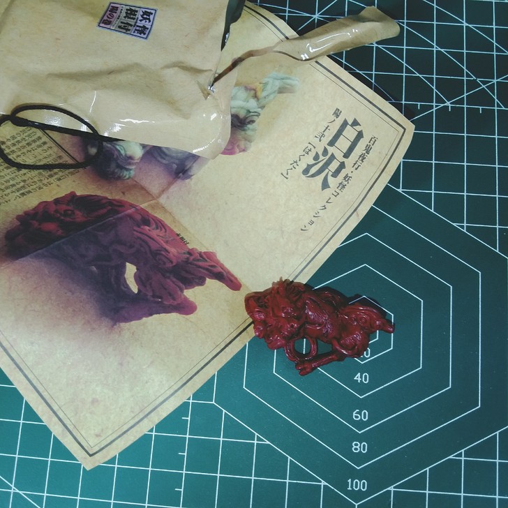 海洋堂 阴阳妖怪 白泽 百鬼夜行