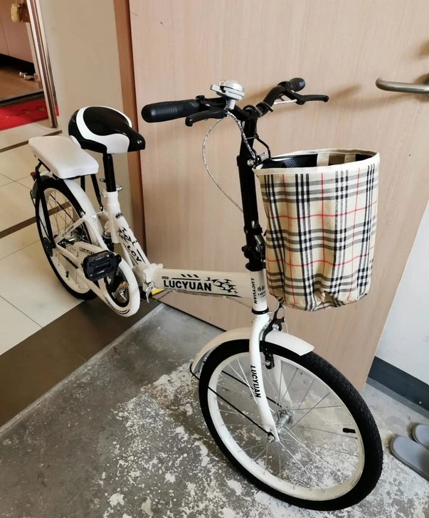 【工厂清货】全新中小学生折叠自行车儿童16...