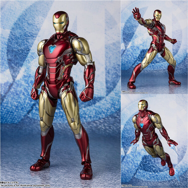 SHF复仇者联盟钢铁侠MK85手办摆件模型...