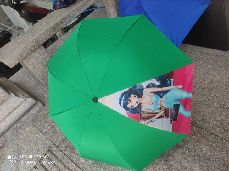 晴雨伞黑胶两用19.9一个包邮,夏天防晒雨...