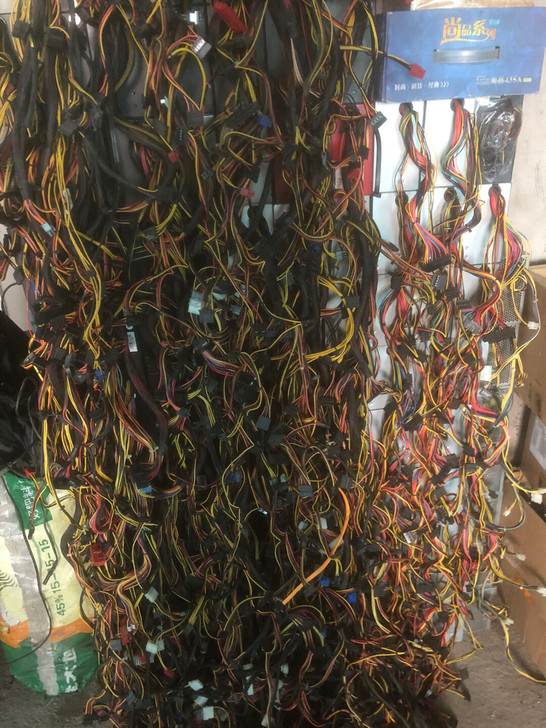 一批拆机台式机电源