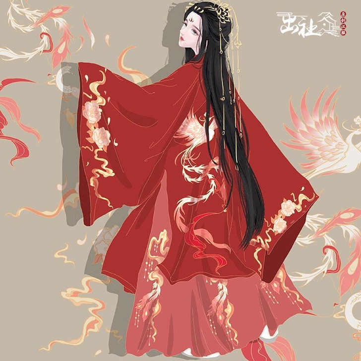 出社汉服承凤仪绝版