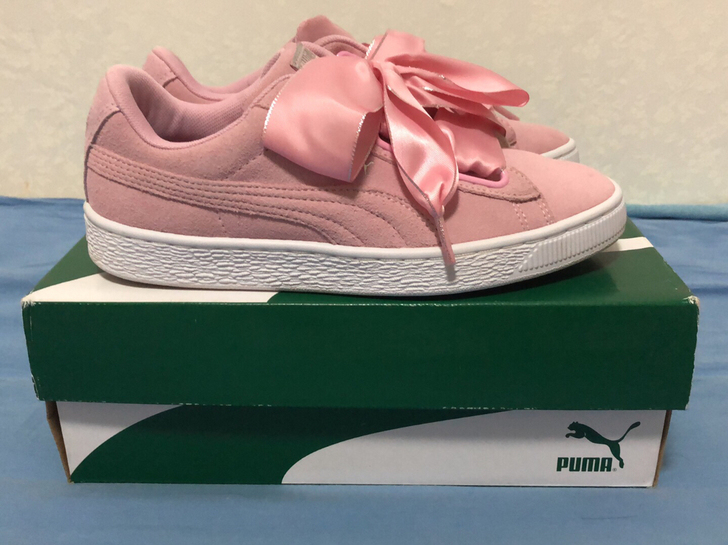 Puma/彪马粉色蝴蝶结