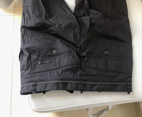 Diesel黑金系列短裤男士黑色全新!裤腿...