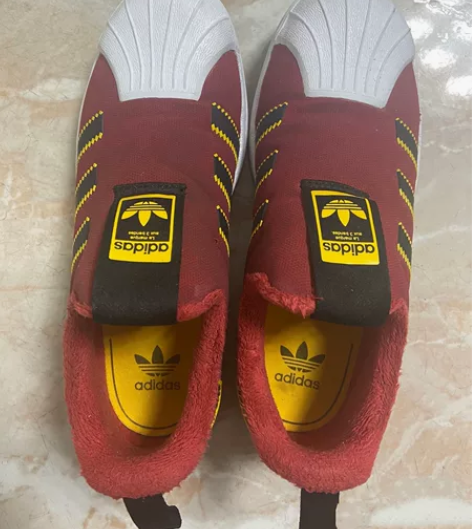 Adidas阿迪达斯三叶草贝壳鞋大童儿童加...