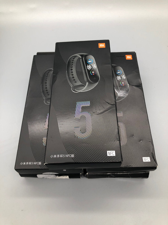 小米手环5 NFC版 手环4NFC版石墨黑...
