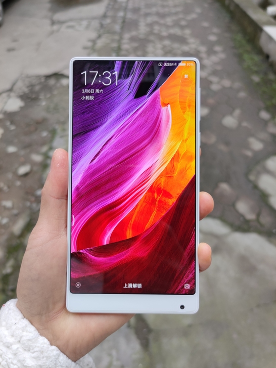 绝版完美小米mix1代4 +128皓月白收...