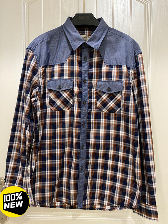 全新男士长袖衬衫M/L/XL码 一码一件售...