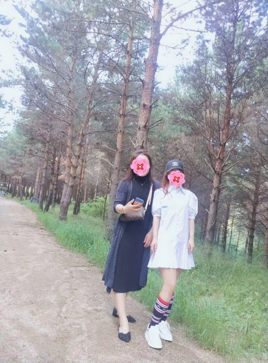 白色连衣学生裙 照相一次，非常新