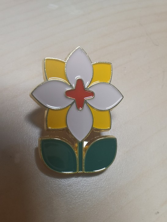 可爱日系花朵胸针女ins潮个性简约百搭清新...