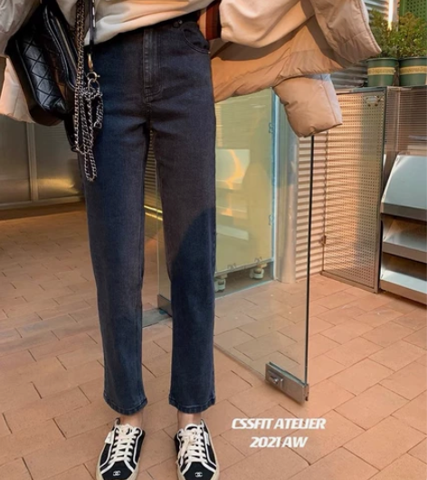 超显瘦牛仔裤 苹果跟梨形身材女孩的福音 喜...
