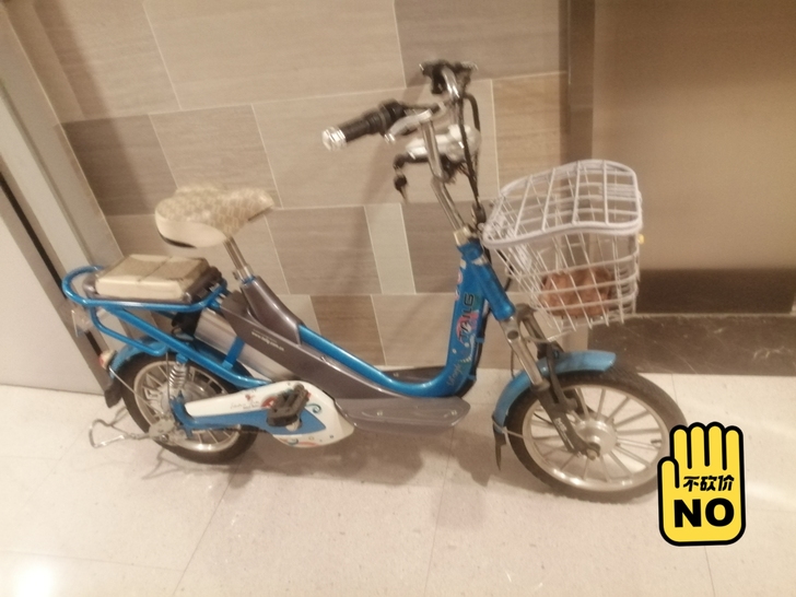 台铃电瓶车轻巧买菜方便，电池可拆，分开充电...