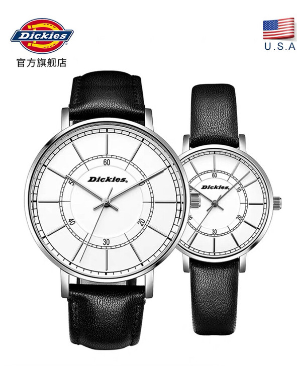 【99包邮】Dickies手表情侣手表
