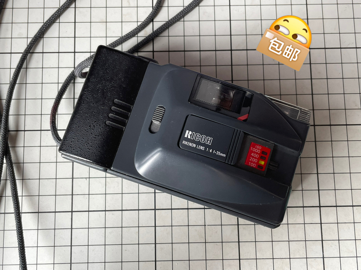 出自用95新闲置理光YF-20D傻瓜机 带...