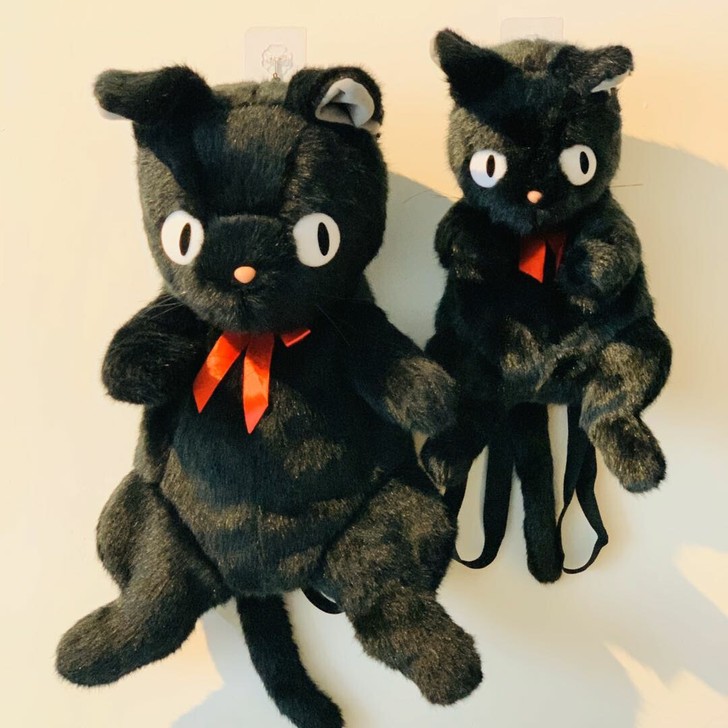 宫崎骏 吉卜力 魔女宅急便 黑猫吉吉 毛绒...