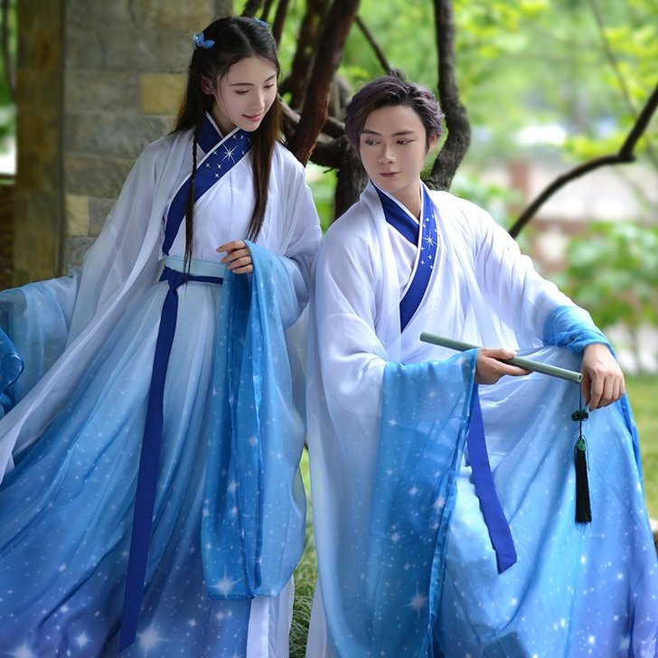 如梦霓裳 汉服 全套 身高175左右  试...