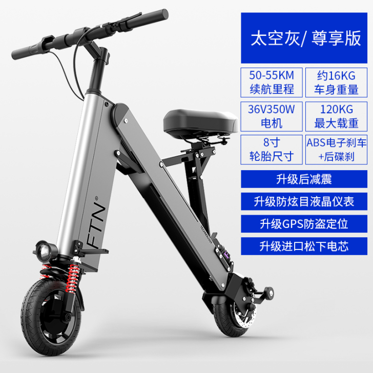 FTN 电动自行车,买回来就骑了两次,在家...