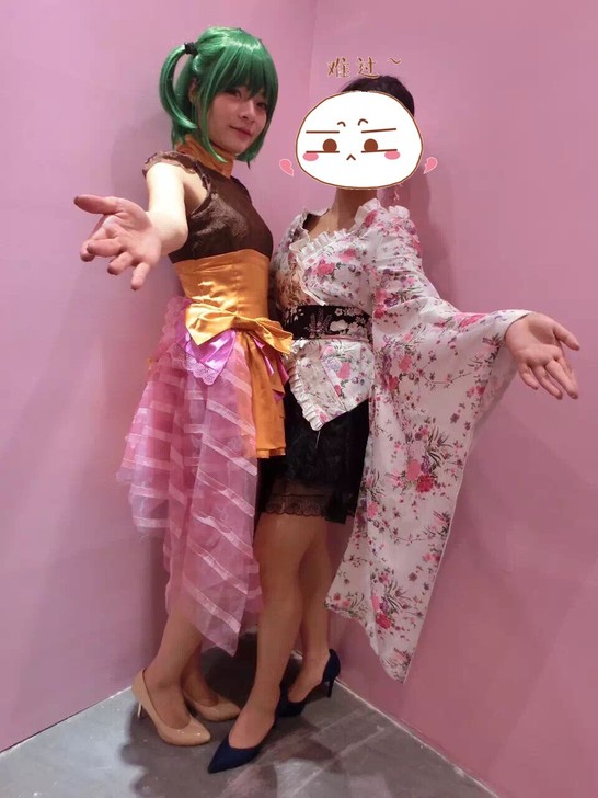 cos短和服,漫展游场方便好看凉快!右边短...