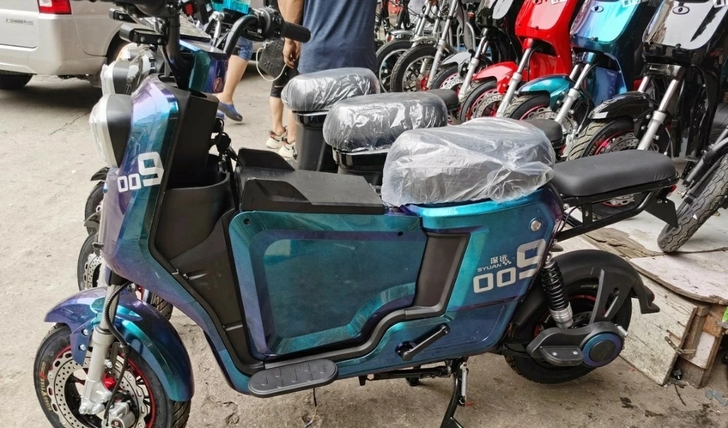 深远009铂金版电动车+48v24安星恒锂...