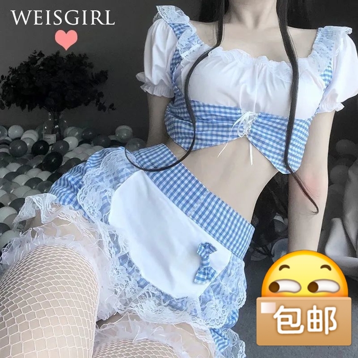 女仆装cos可爱女佣制服裙清纯女佣表演制服...