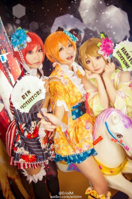 【多肉君】love live 全员征集浴衣...