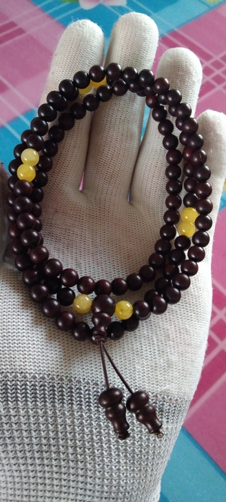 小叶紫檀 女款6乘6女款108迷你款小叶紫...