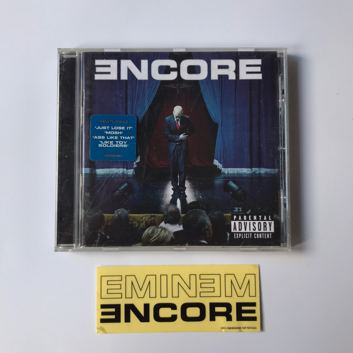 欧版首版半银圈 Eminem Encore...