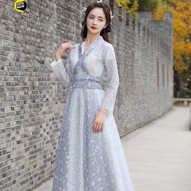 春秋季古装原创正品中国风古风超仙气飘逸改良...