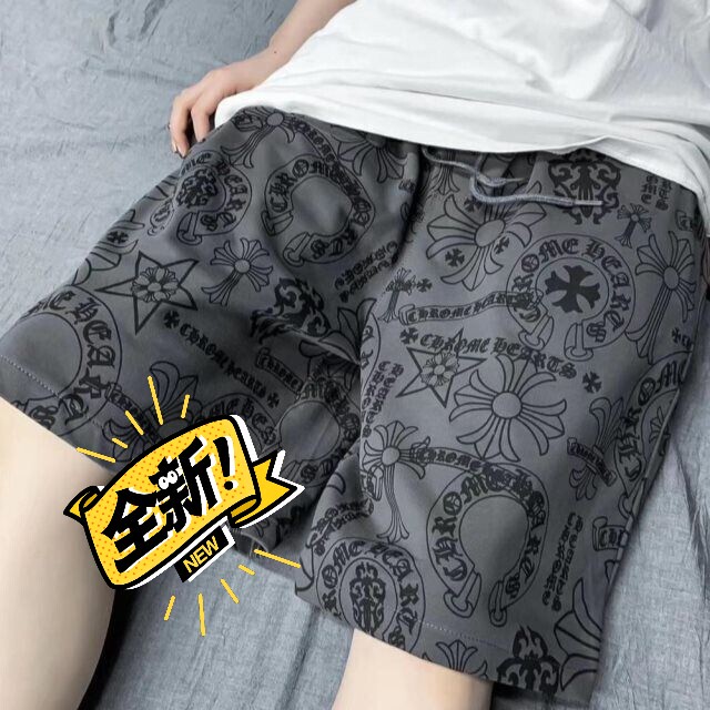 ins潮牌短裤2021夏季五分裤社会青年修...