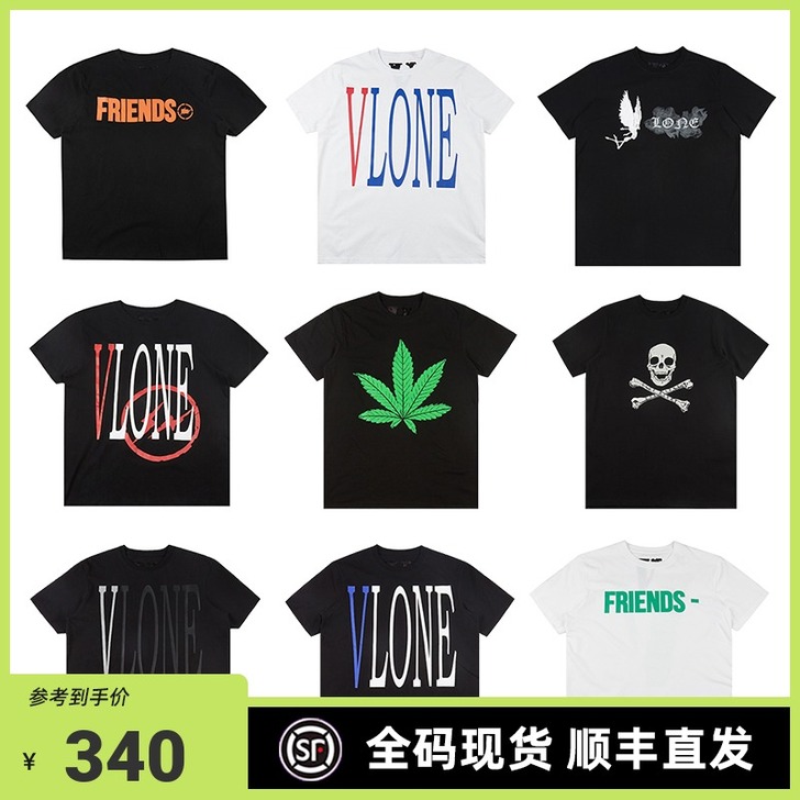 VLONE 男士T恤 买回来洗了一次 穿了...